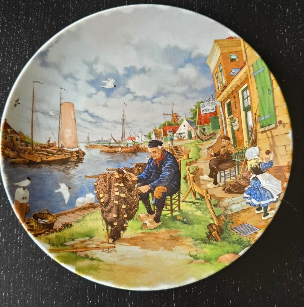 Wandbord Royal Schwabap 1985, Ophalen of Verzenden