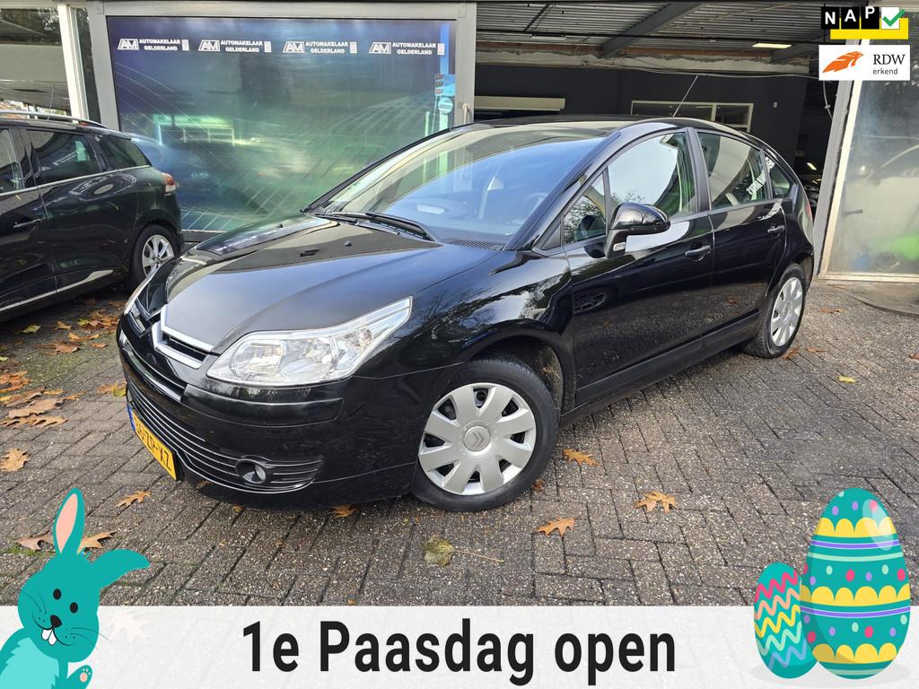 Citroen C4 1.6-16V Image | AUTOMAAT | 1E EIGENAAR | 12MND GA, Stof, Gebruikt, 4 cilinders, Zwart