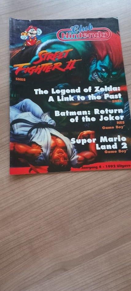 Club Nintendo tijdschrift Jaargang 4 Uitgave 6 - Jaar 1992, Eén stripboek, Ophalen of Verzenden, Zo goed als nieuw, Nintendo