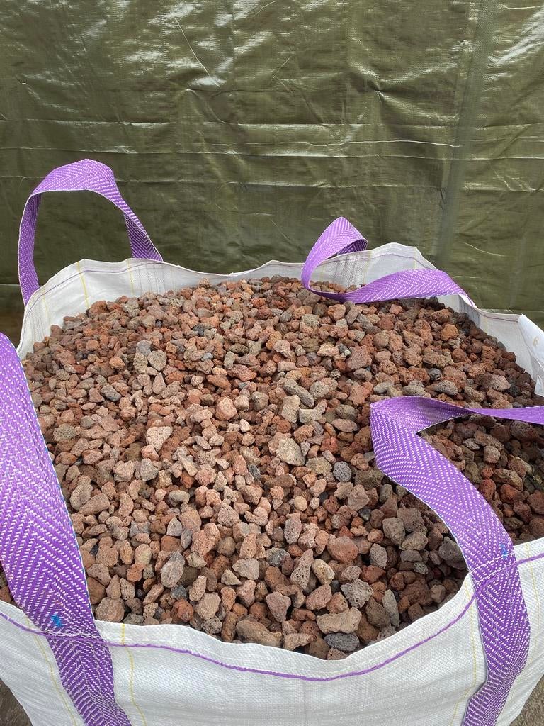 Lava split voor o.a. vijver filter 1m3, Tuin en Terras, Ophalen, Bruin, Nieuw, Split