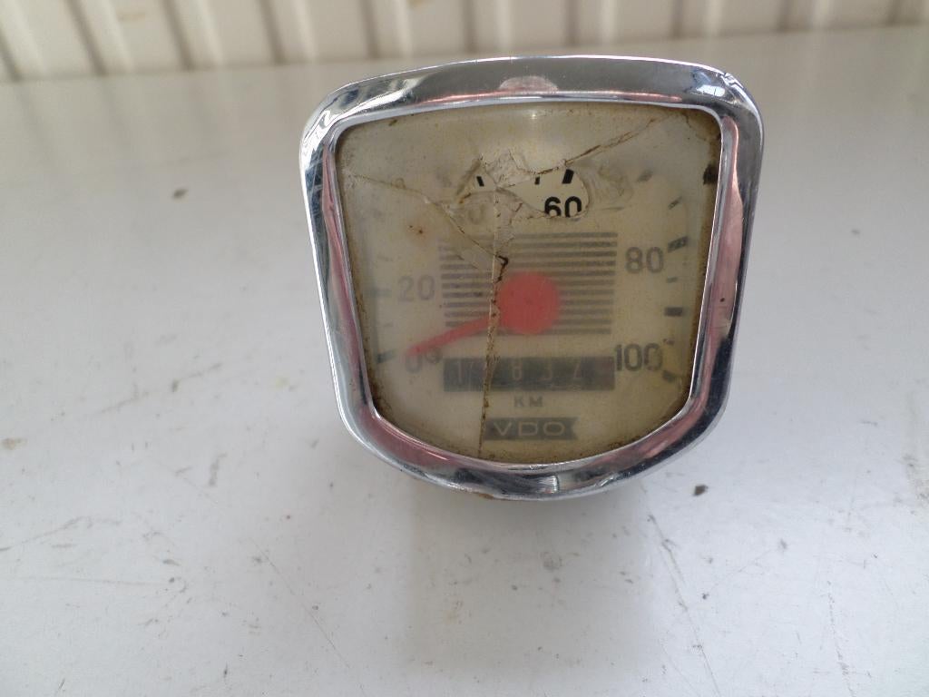 ZUNDAPP KILOMETER TELLER VDO, Ophalen of Verzenden, Gebruikt, Overige typen