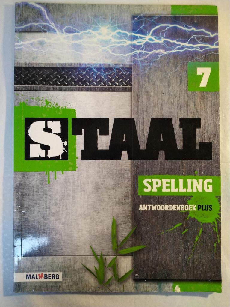 Staal  Spelling Antwoordenboek Plus - Groep 7 - NIEUW., Ophalen of Verzenden, Nieuw, Overige niveaus, Nederlands