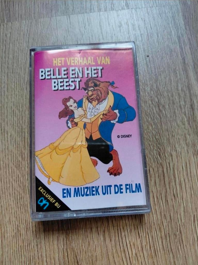 Disney Verhaal van Belle en het Beest cassettebandje., Cd's en Dvd's, Cassettebandjes, Gebruikt, Kinderen en Jeugd, 1 bandje, Ophalen of Verzenden
