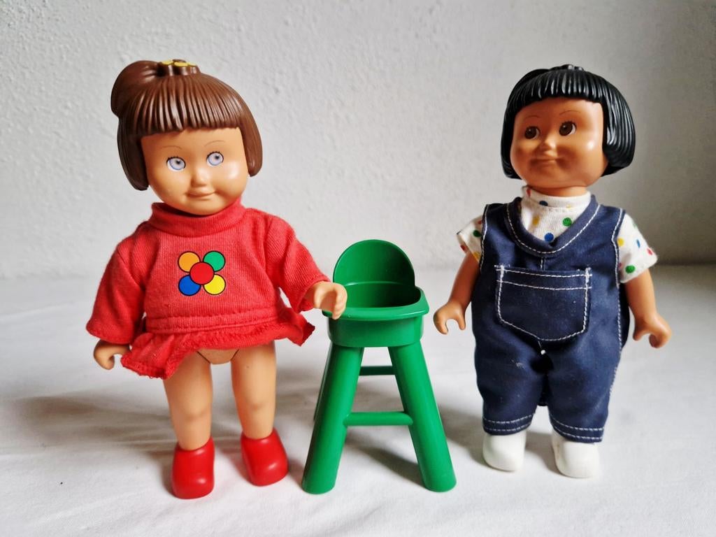 Duplo Dolls Lisa en Marie, Ophalen of Verzenden, Gebruikt, Duplo