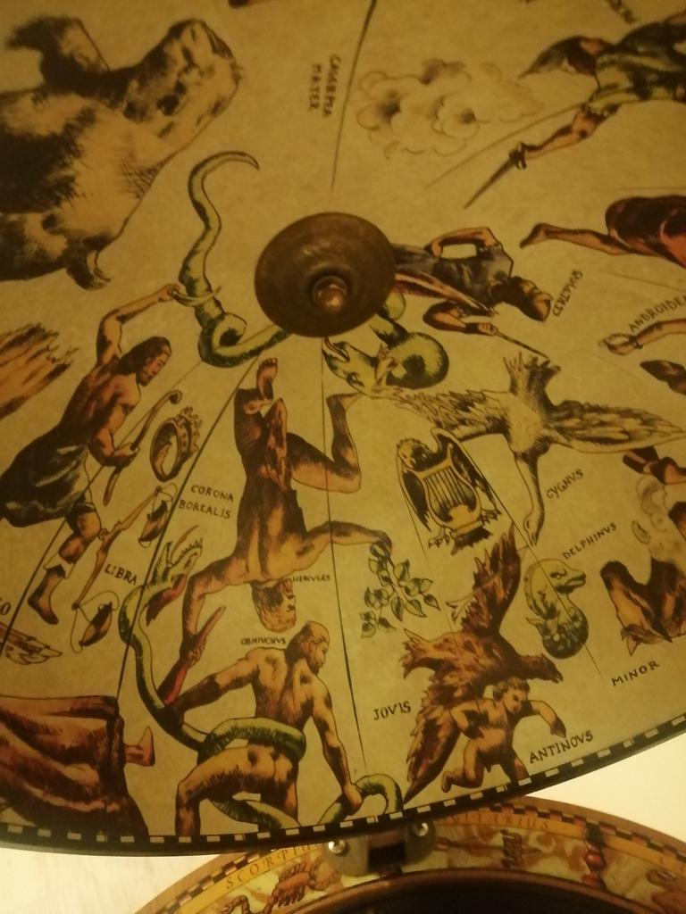 ORIGINELE ITALIAANSE ZOFFOLI GLOBEBAR BAR GLOBE 90 X 50 CM, Ophalen of Verzenden