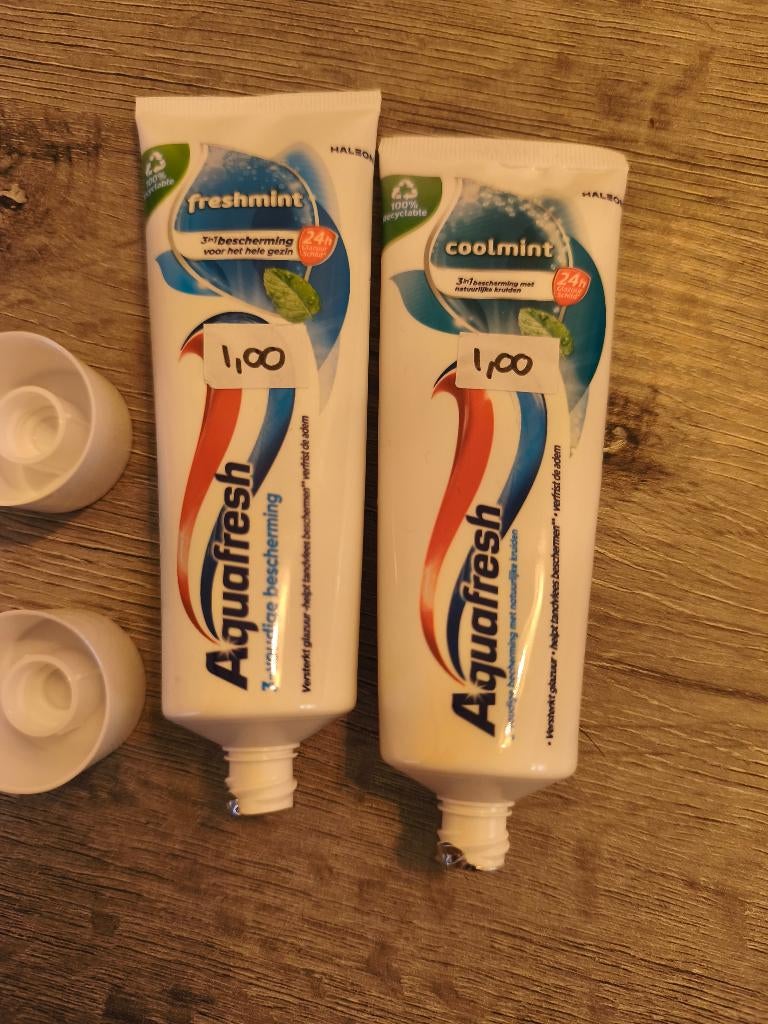 Tandpasta Aquafresh nieuw, Sieraden, Tassen en Uiterlijk, Uiterlijk | Mondverzorging, Ophalen, Nieuw, Tandpasta