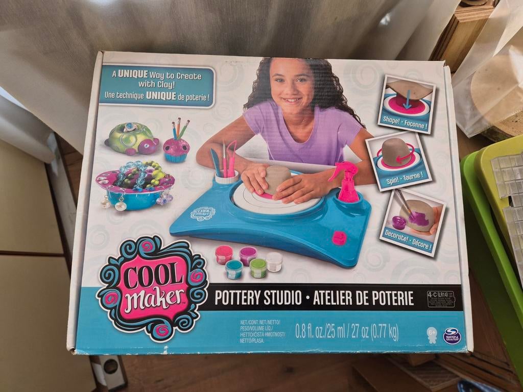 Kinder pottenbakkerij klei creatief, Ophalen of Verzenden, Nieuw