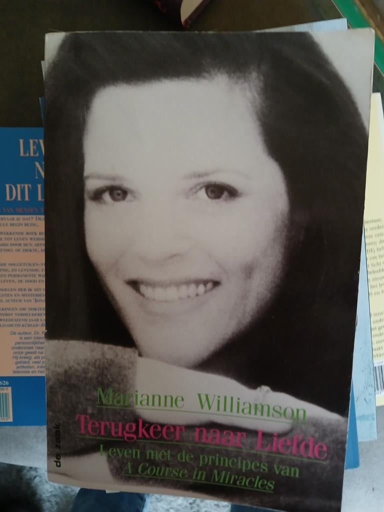Marianne  Williamson- terugkeer naar liefde, Ophalen of Verzenden, Gelezen, Tarot of Kaarten leggen, Overige typen