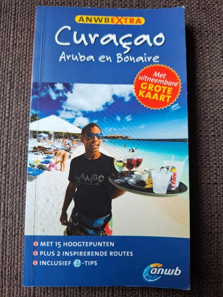 ANWB reisgids Curacao , Aruba en Bonaire (met kaart), Gelezen, Reisgids of -boek, ANWB, Midden-Amerika