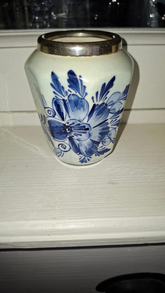 delfst blauw spullen, Ophalen of Verzenden