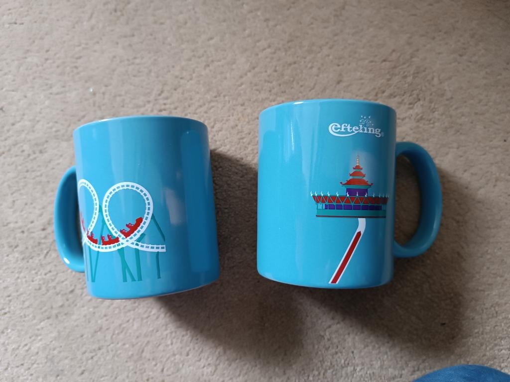 Efteling mokken set - Pagode & Python Beker Set, Verzamelen, Efteling, Ophalen of Verzenden, Nieuw, Gebruiksvoorwerp