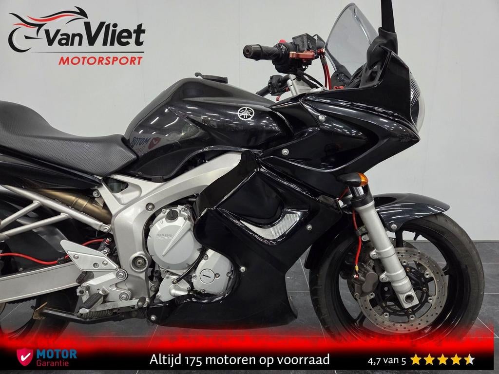 Leuke Yamaha FZ 6 S 600 Fazer bj 2006 zwart, 4 cilinders, Bedrijf, Onbekend, Toermotor