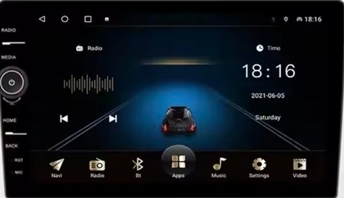 Audi A4 S4 Autoradio Draadloos Android Auto Apple CarPlay, Auto diversen, Ophalen, Zo goed als nieuw