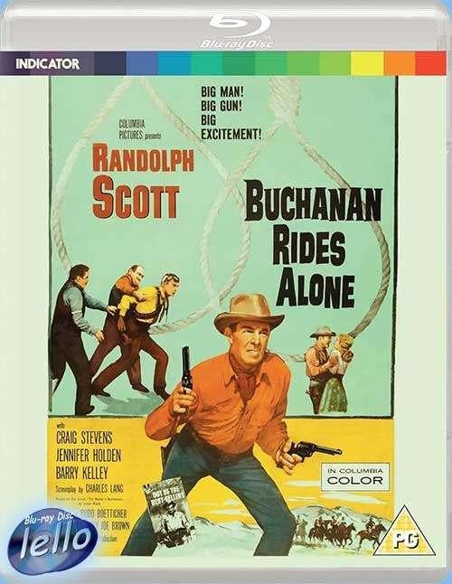 Blu-ray: Buchanan Rides Alone (1958 Randolph Scott) UK NN, Ophalen of Verzenden, Nieuw in verpakking, Drama