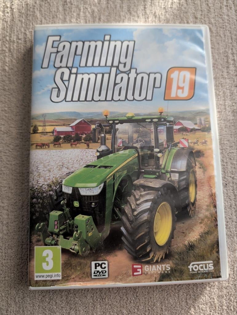 Farming Simulator 19 voor PC - Zo goed als nieuw, Spelcomputers en Games, Games | Pc, Online, 1 speler, Ophalen of Verzenden, Zo goed als nieuw