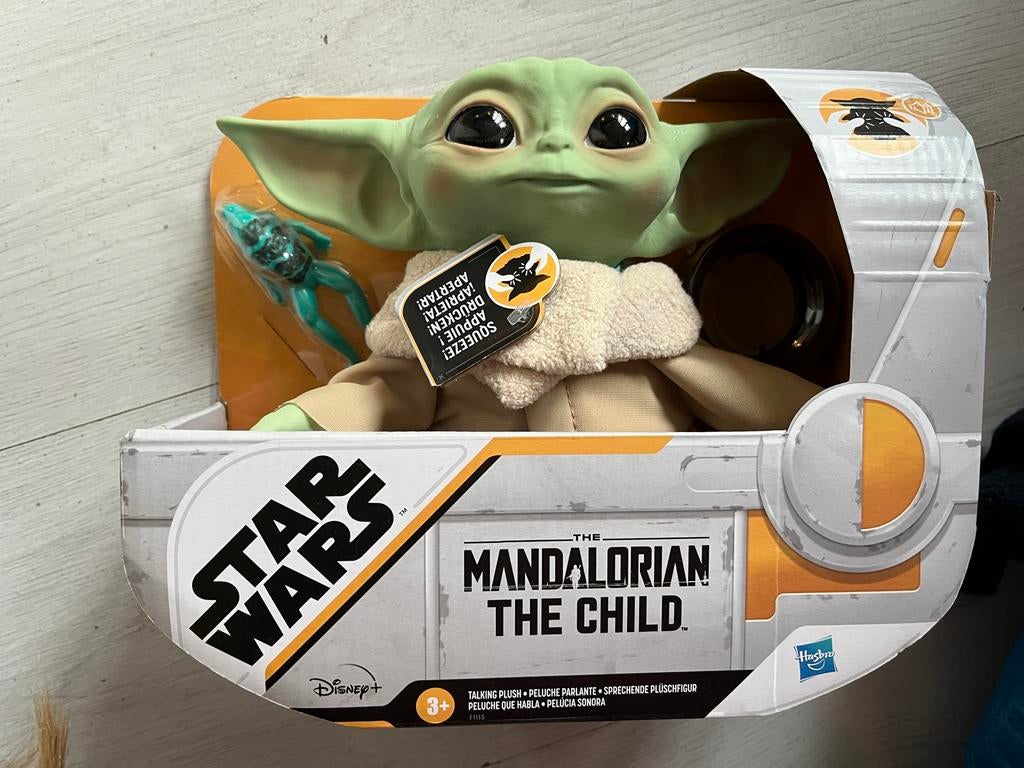 Star Wars The Mandalorian The Child (Baby Yoda) knuffel, Ophalen of Verzenden, Nieuw, Overige typen