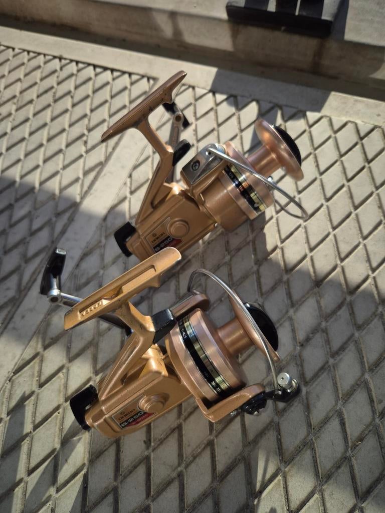 2x zee nette daiwa B-250 molens verzamel item, Watersport en Boten, Ophalen of Verzenden, Zo goed als nieuw, Molen