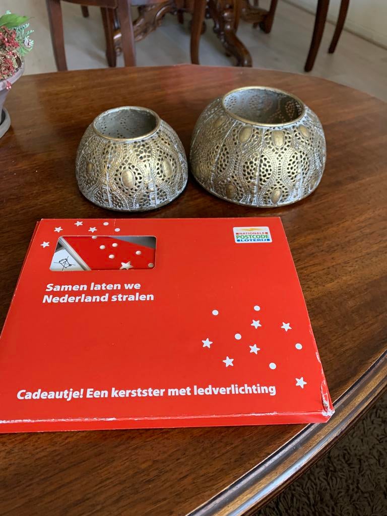 Kerstster Postcodeloterij, Diversen, Kerst, Ophalen of Verzenden, Zo goed als nieuw