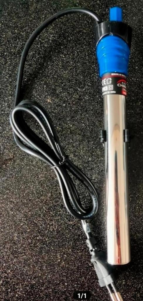 NIEUW RVS THERMOSTAAT 100WATT VH AQUARIUM, Ophalen, Nieuw, Verlichting of Verwarming