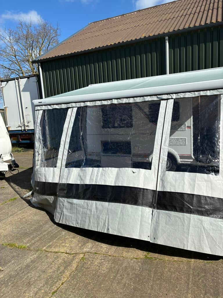 Camper Thule Rainblocker L+R zijwand en Frontwand Residence, Ophalen of Verzenden, Zo goed als nieuw