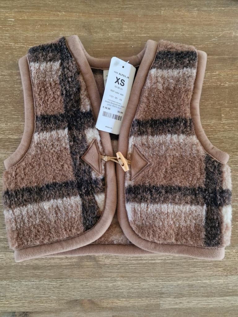Alwero wollen bodywarmer maat 92/98, Overige typen, Jongen of Meisje, Nieuw, Ophalen of Verzenden