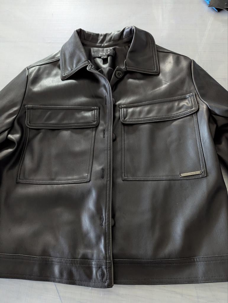 Nj Amsterdam. Nickjean Amsterdam skai jasje zwart m., Ophalen of Verzenden, Zo goed als nieuw, Zwart