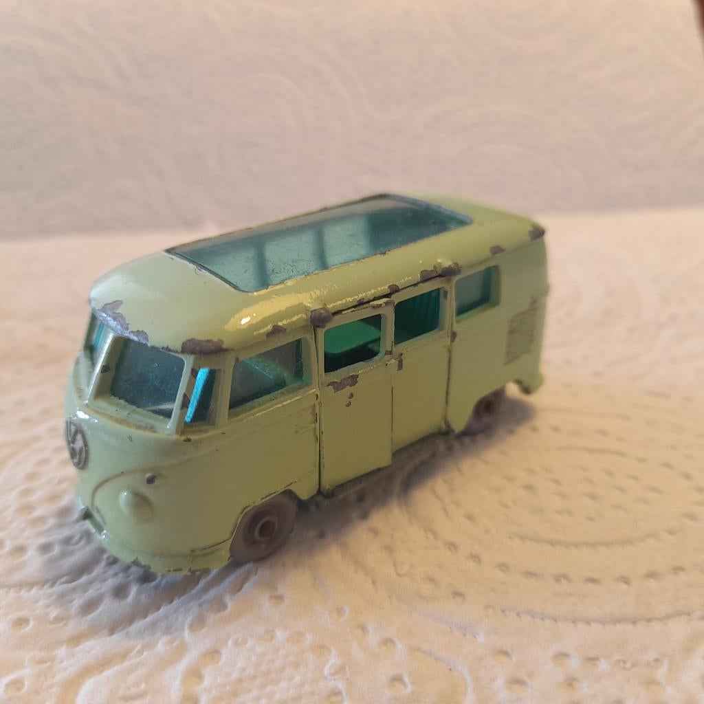 Matchbox Lesney VW Camper met de 2 originele deuren.GPW, Ophalen of Verzenden, Gebruikt, Auto