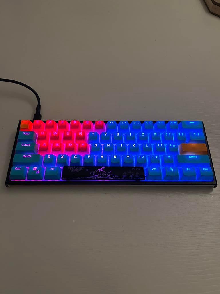 Ducky One 2 Mini toetsenbord, Gebruikt, Gaming toetsenbord, Ophalen of Verzenden, Qwerty