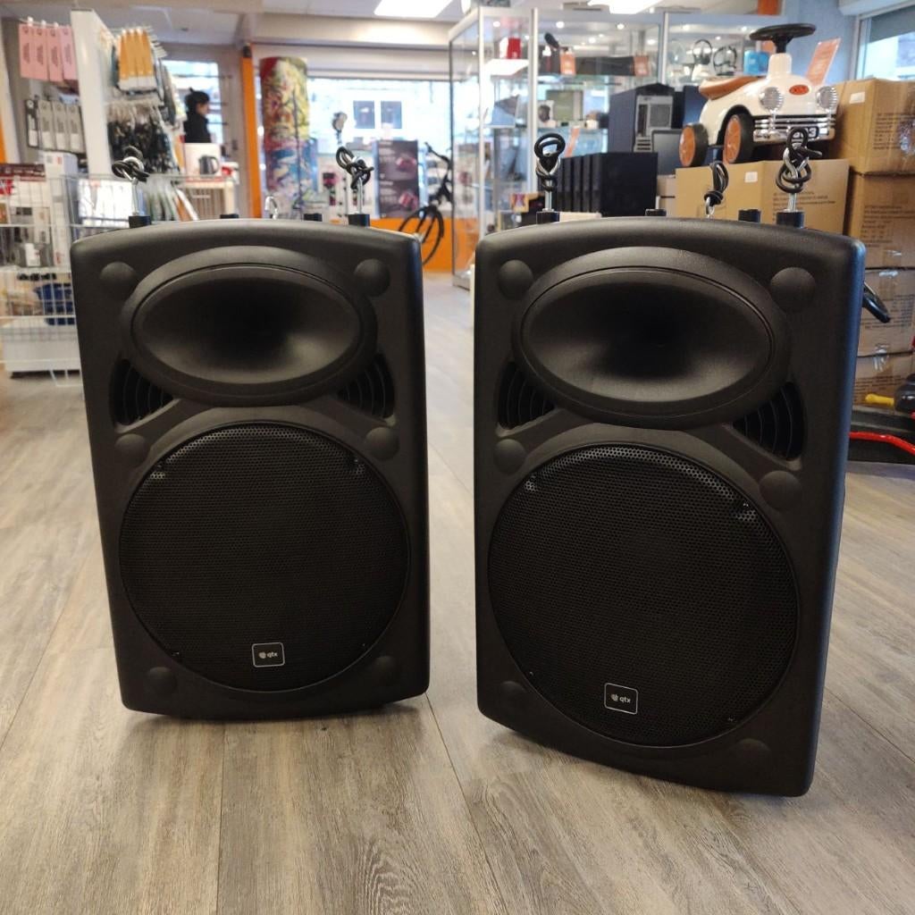 QTX QR15 PA Speakers set van 2 || Nu voor € 299.99, Overige typen, X, 120 watt of meer, Ophalen