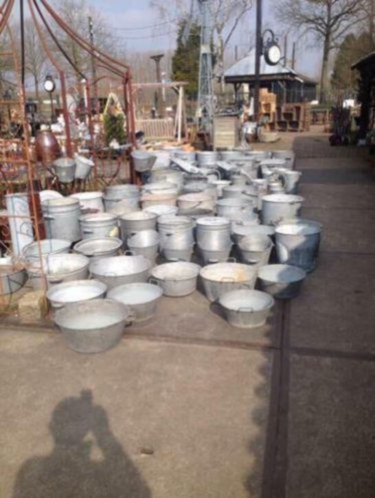 Oud zink te koop., Ophalen, Gebruikt, Handelsondernemingdeeekhoorn@hotmail.com, De Eekhoorn