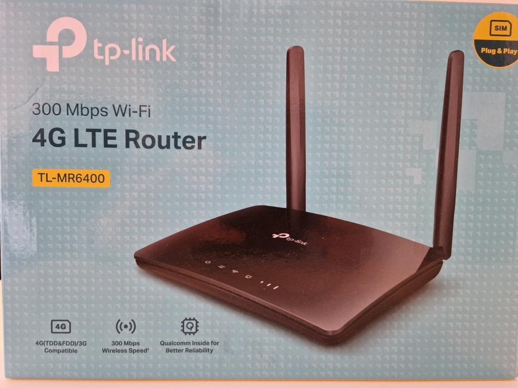 TP-Link 4G LTE Router TL-MR6400, Ophalen