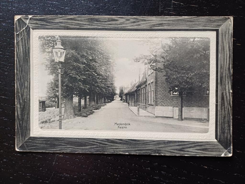 Medemblik 1912, Verzamelen, Ansichtkaarten | Nederland, Ophalen of Verzenden, Voor 1920, Zuid-Holland