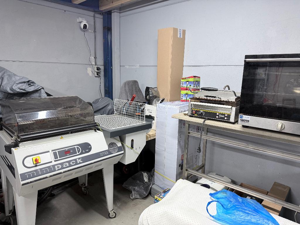 Minipack-Torre seal- en krimpmachine verpakkingsmachine, Ophalen, Zo goed als nieuw