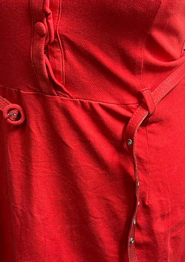 Jurk van gsus - Maat : S, Verzenden, Zo goed als nieuw, Maat 36 (S), Rood