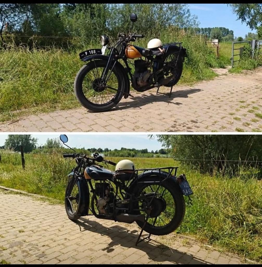 Peugeot P108 Oldtimer Motor uit 1928 - Origineel en rijklaar, Motoren, Motoren | Oldtimers