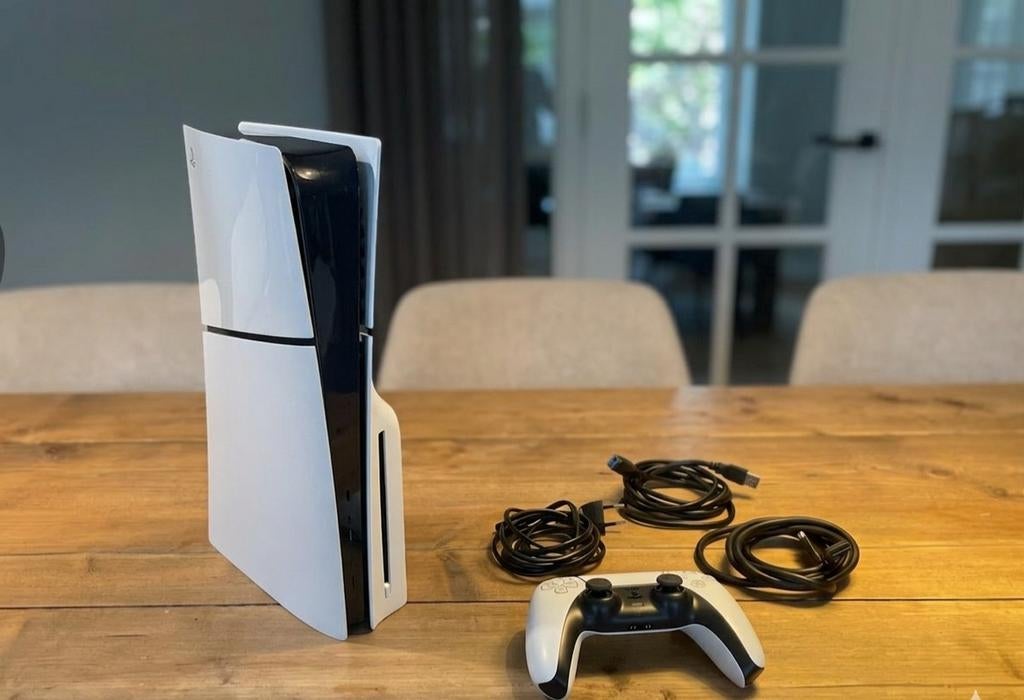 PS5 Slim Disc Edition, Ophalen of Verzenden, Zo goed als nieuw, Playstation 5