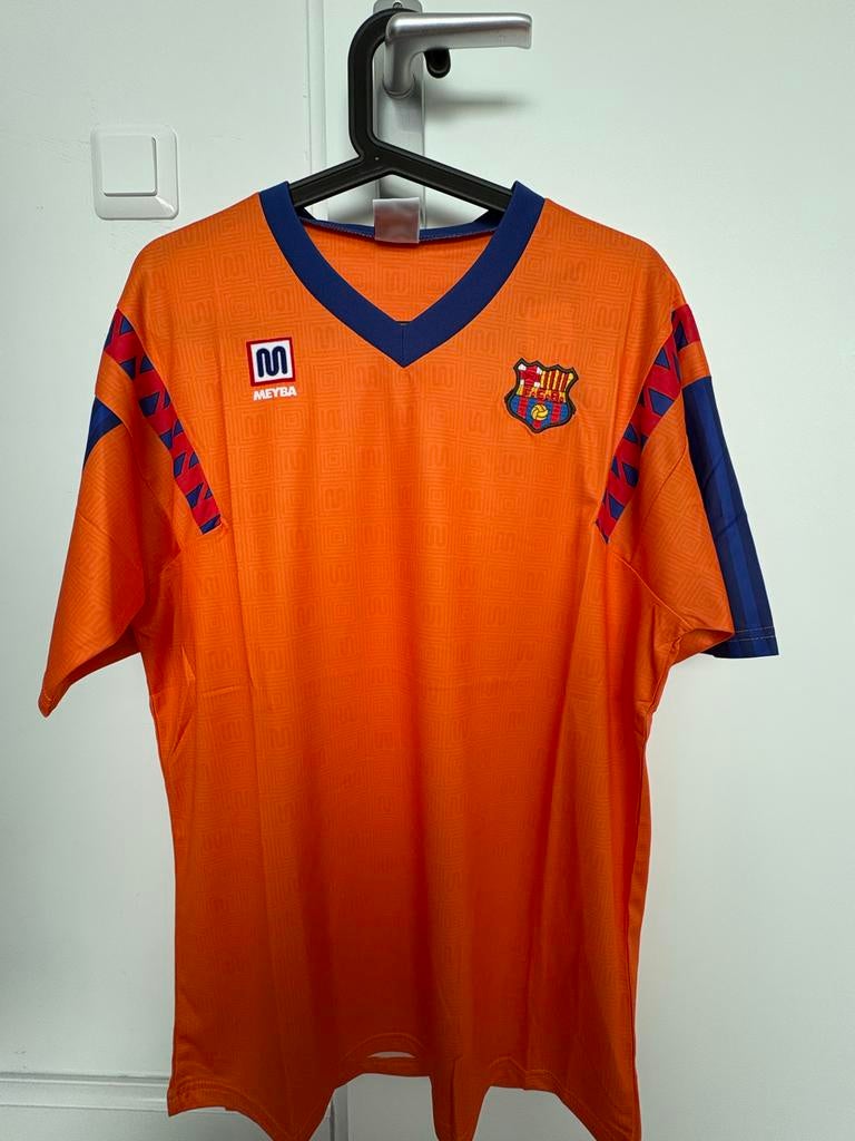 Retro Barcelona Koeman Cruyff shirt - Maat L, Ophalen of Verzenden, Nieuw, Maat 52/54 (L), Oranje
