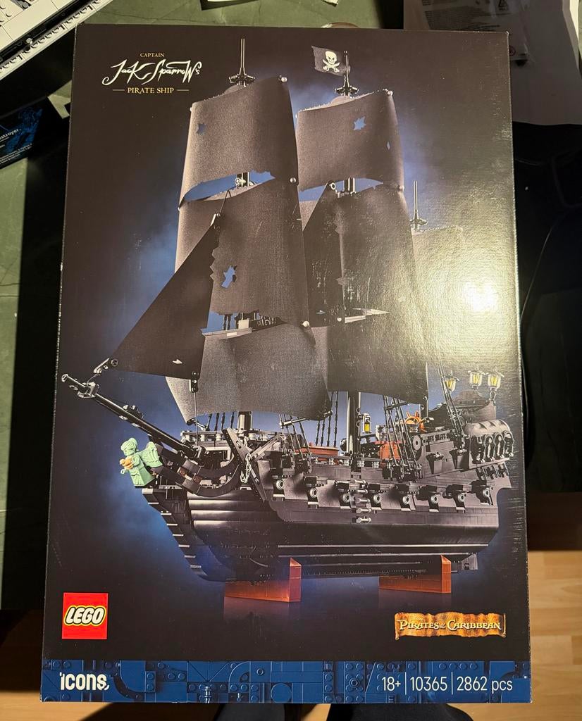 LEGO 10365 Pirates of the Caribbean Black Pearl Nieuw!!!, Ophalen of Verzenden, Nieuw, Complete set, Lego