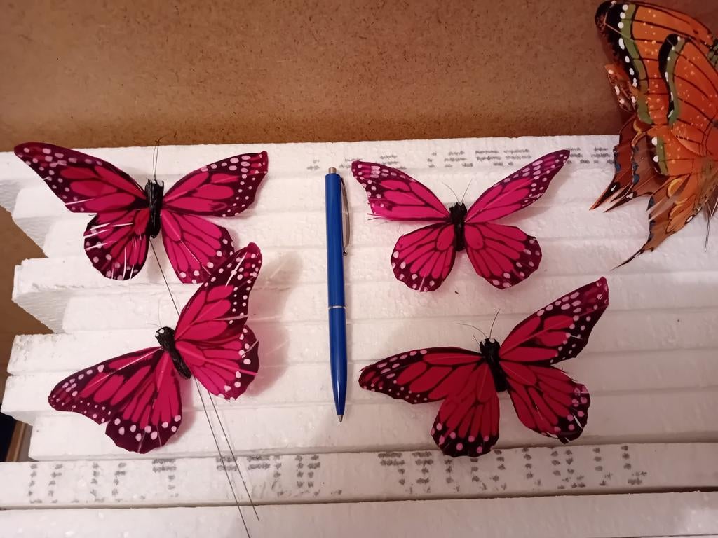 Diverse vlinders voorjaars decoratie, Ophalen of Verzenden