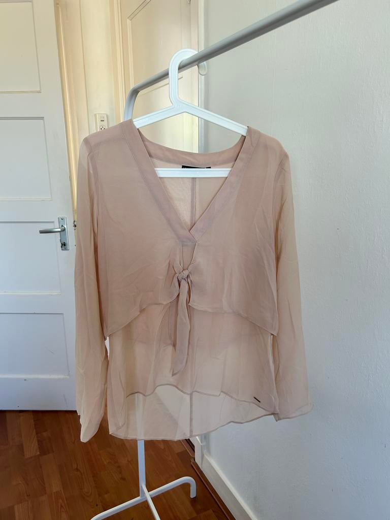 Superstar Blouse Maat 38 (M) - Leuk te combineren!, Ophalen of Verzenden, Zo goed als nieuw, Maat 38/40 (M), Beige
