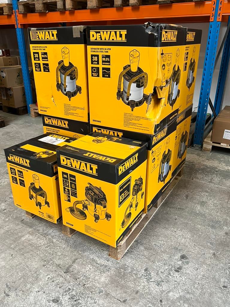 DeWalt dxv20p / dxv003 / dxv002, Ophalen of Verzenden, Zo goed als nieuw