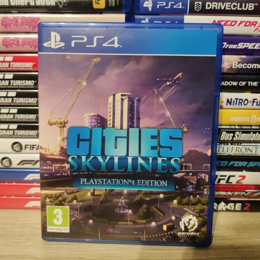 Cities skylines playstation 4, 1 speler, Ophalen of Verzenden, Zo goed als nieuw, Vanaf 3 jaar