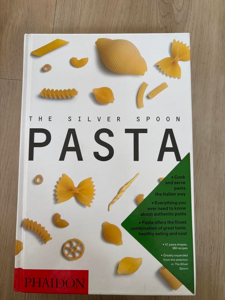 The Silver Spoon Pasta Kookboek - Italiaanse Recepten, Boeken, Kookboeken, Hoofdgerechten, Zo goed als nieuw, Gezond koken, Ophalen
