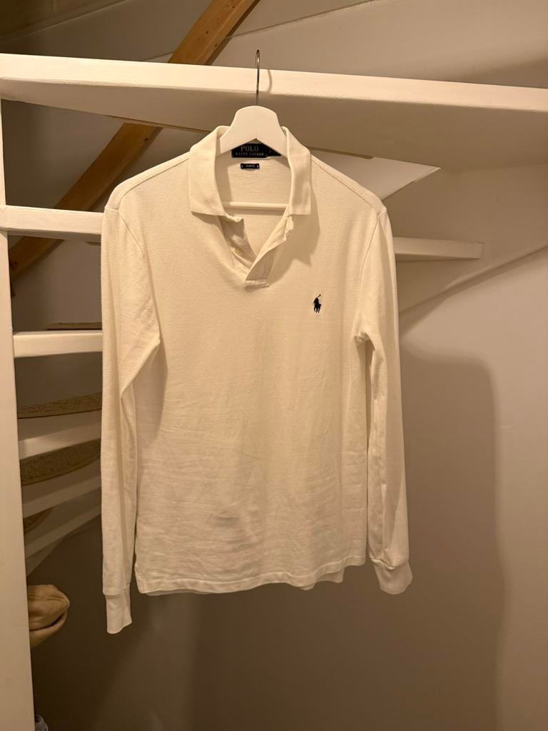 Ralph Lauren polo / slimfit maat S, Kleding | Heren, Ophalen of Verzenden, Zo goed als nieuw, Maat 46 (S) of kleiner, Wit