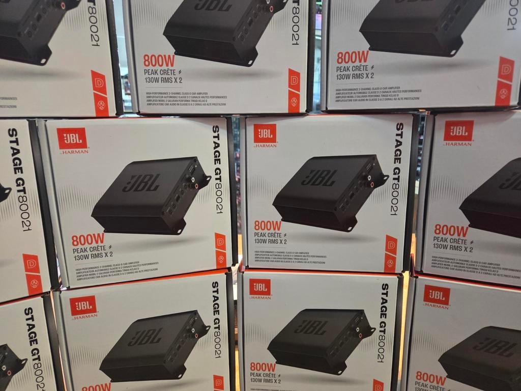 JBL Stage GT80021 2-kanaals versterker - Opruiming Lakro, Ophalen of Verzenden