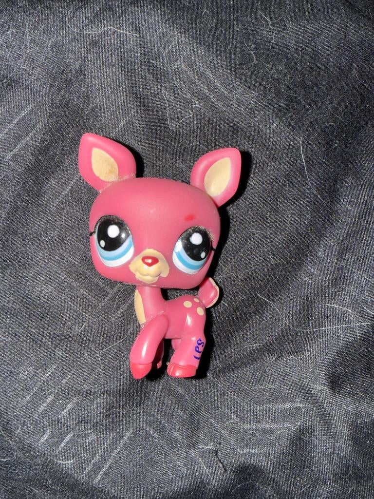 Littlest Pet Shop roze hertje LPS figuur, Kinderen en Baby's, Speelgoed | Overig, Ophalen of Verzenden, Gebruikt, Meisje