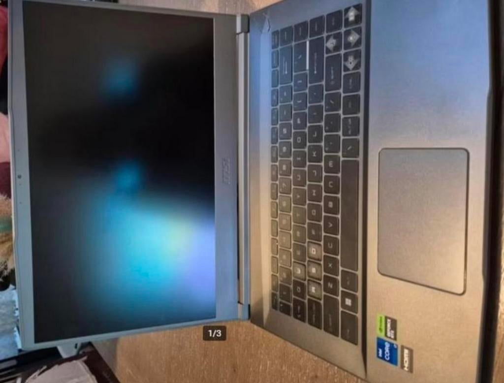 Msi thin 15 | i7, RTX 3050, Ophalen, Zo goed als nieuw, SSD, Ms