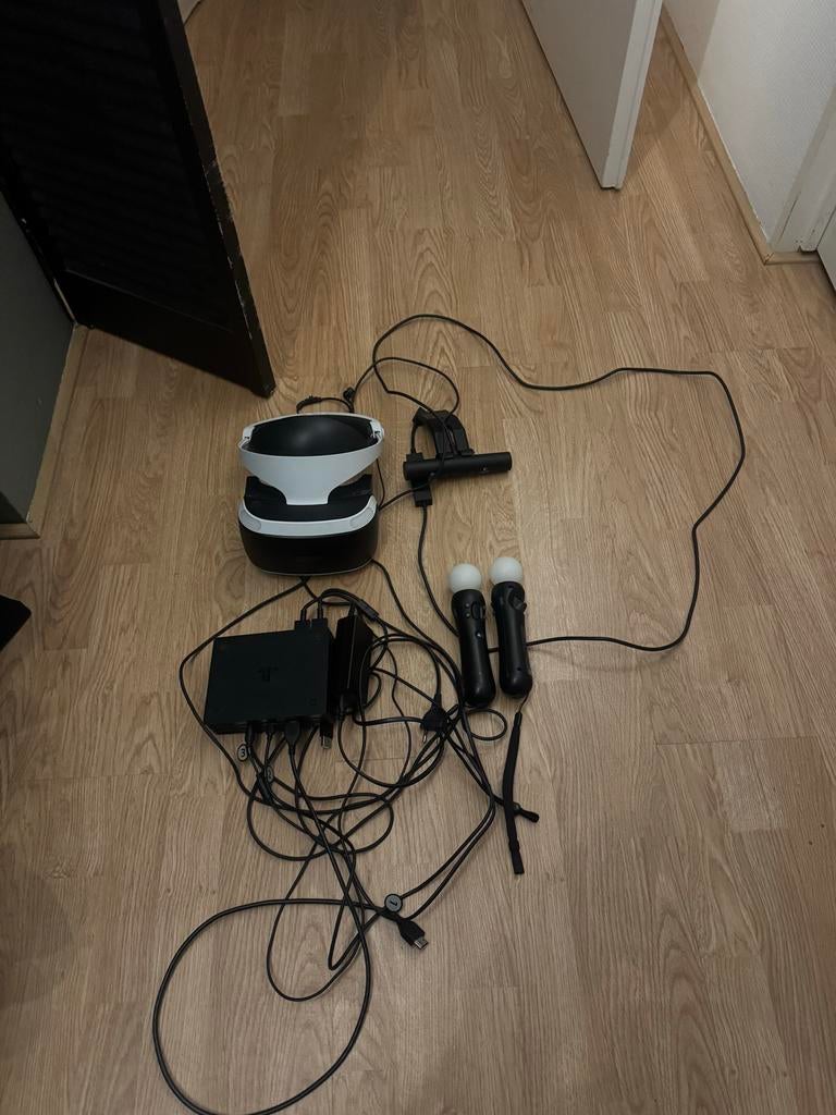 PS VR Bril met accessoires - Zo goed als nieuw, Spelcomputers en Games, Ophalen, Zo goed als nieuw, Overige typen, PlayStation 4