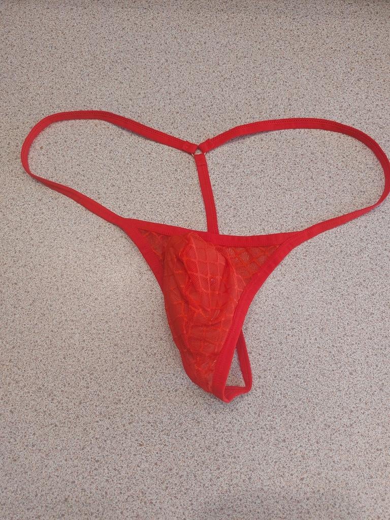 String, Kleding | Heren, Ondergoed, Ophalen of Verzenden, Rood, Slip