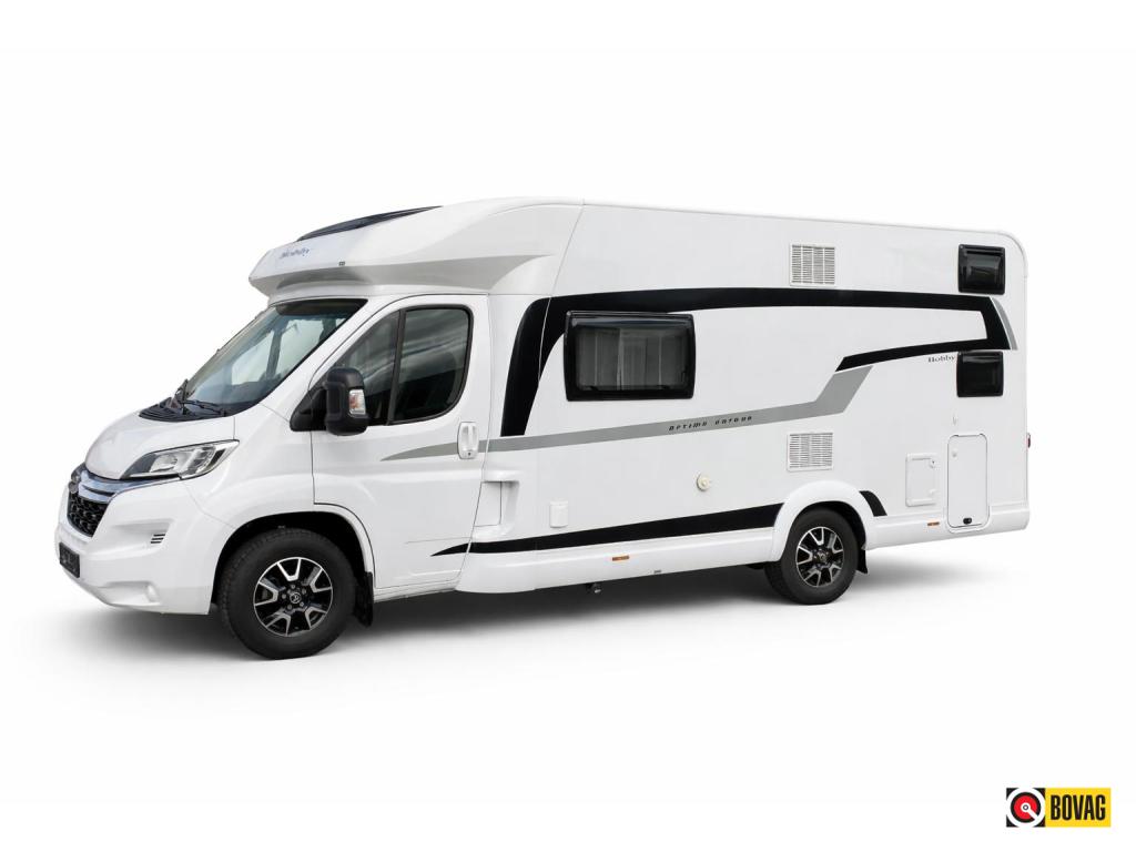 Hobby Optima On Tour T65 6 Persoons, Caravans en Kamperen, Campers, Ringverwarming, Hobby, Koelkast, Bedrijf